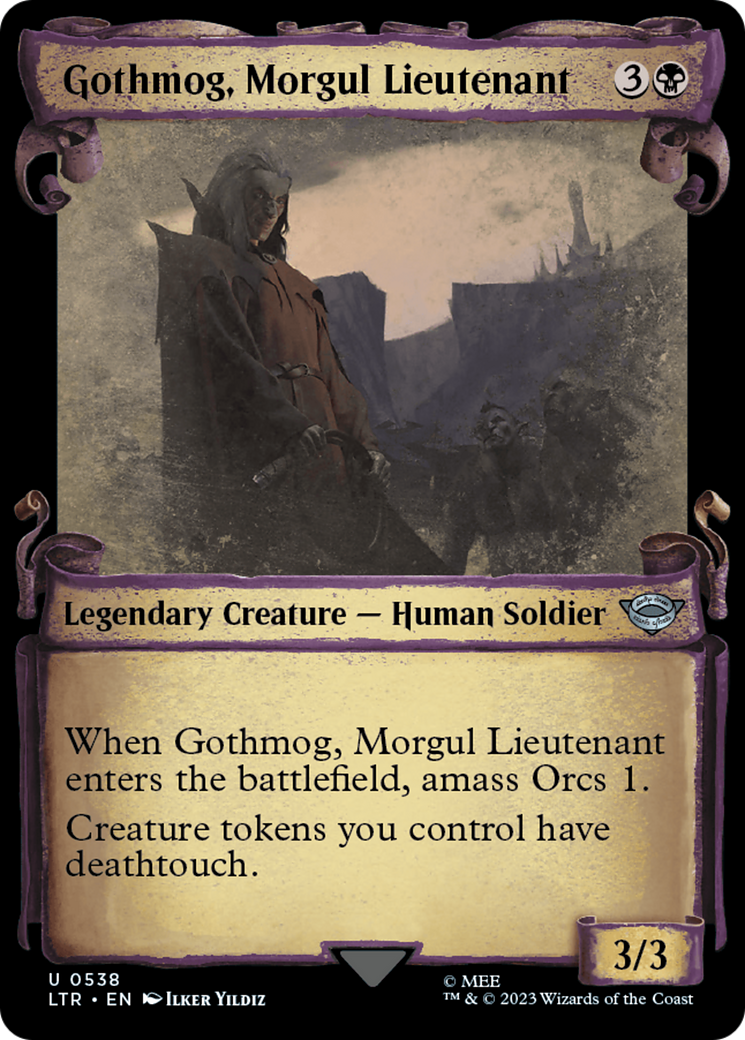 Gothmog, Morgul Lieutenant [The Lord of the Rings: Tales of Middle-Earth Showcase Scrolls] | Exor Games Bridgewater