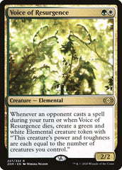 Voice of Resurgence [Double Masters] | Exor Games Bridgewater