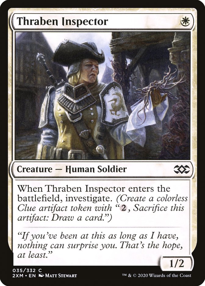 Thraben Inspector [Double Masters] | Exor Games Bridgewater