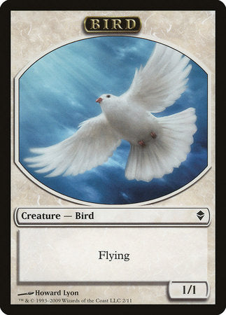 Bird Token [Zendikar Tokens] | Exor Games Bridgewater