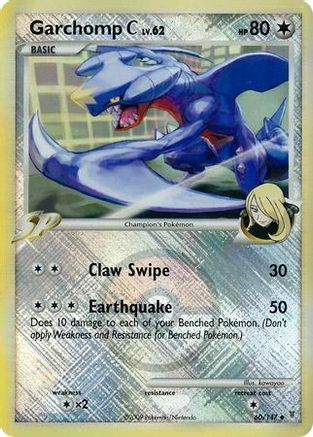 Garchomp C (60/147) (League Promo) [Platinum: Supreme Victors] | Exor Games Bridgewater