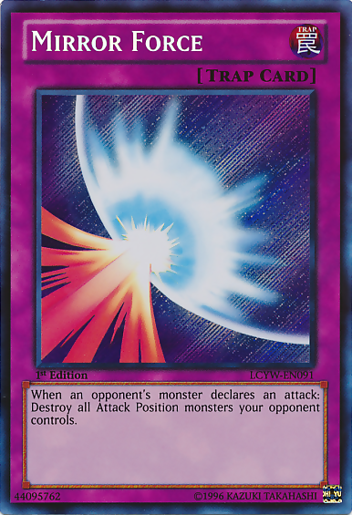 Mirror Force [LCYW-EN091] Secret Rare | Exor Games Bridgewater