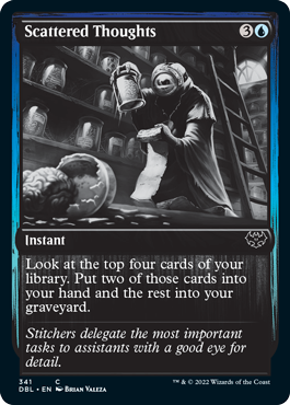 Scattered Thoughts [Innistrad: Double Feature] | Exor Games Bridgewater