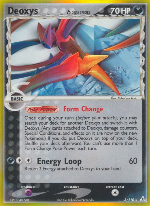Deoxys (3/110) (Delta Species) [EX: Holon Phantoms] | Exor Games Bridgewater