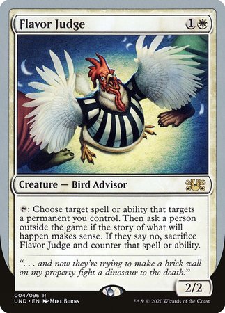 Flavor Judge [Unsanctioned] | Exor Games Bridgewater