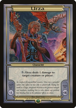 Urza (Oversize) [Vanguard Series] | Exor Games Bridgewater