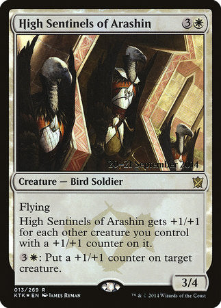 High Sentinels of Arashin [Khans of Tarkir Promos] | Exor Games Bridgewater