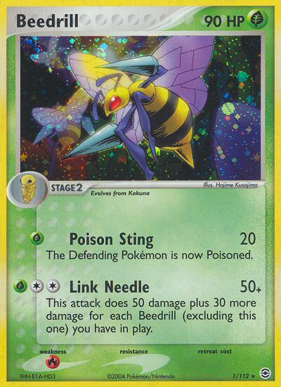 Beedrill (1/112) [EX: FireRed & LeafGreen] | Exor Games Bridgewater