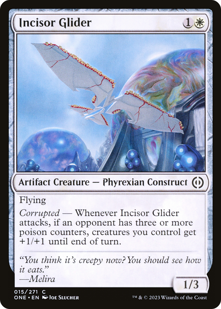 Incisor Glider [Phyrexia: All Will Be One] | Exor Games Bridgewater