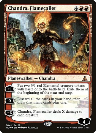 Chandra, Flamecaller [Oath of the Gatewatch Promos] | Exor Games Bridgewater