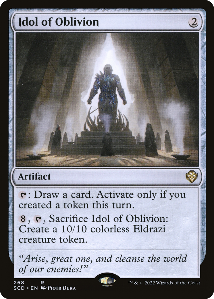 Idol of Oblivion [Starter Commander Decks] | Exor Games Bridgewater