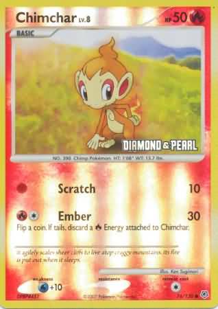 Chimchar (76/130) [Burger King Promos: 2008 Collection] | Exor Games Bridgewater