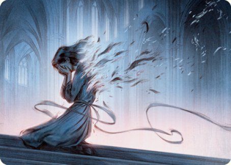 Fading Hope Art Card [Innistrad: Midnight Hunt Art Series] | Exor Games Bridgewater