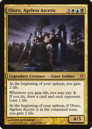 Oloro, Ageless Ascetic [Commander 2013] | Exor Games Bridgewater