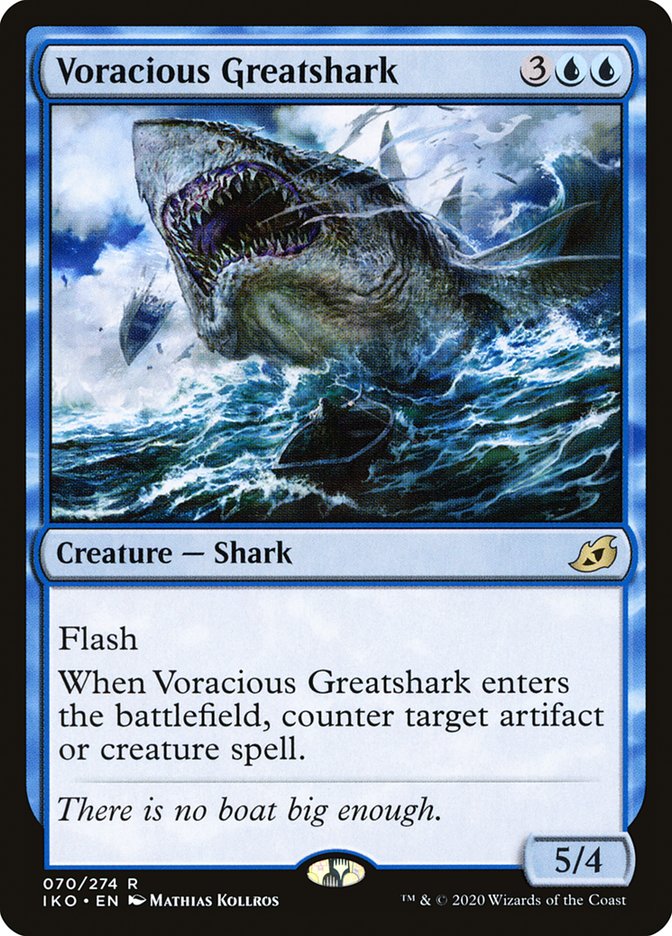 Voracious Greatshark [Ikoria: Lair of Behemoths] | Exor Games Bridgewater