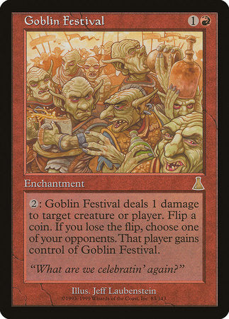 Goblin Festival [Urza's Destiny] | Exor Games Bridgewater