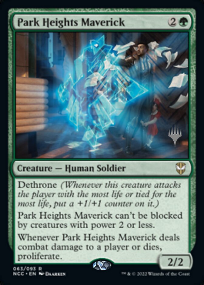 Park Heights Maverick (Promo Pack) [Streets of New Capenna Commander Promos] | Exor Games Bridgewater