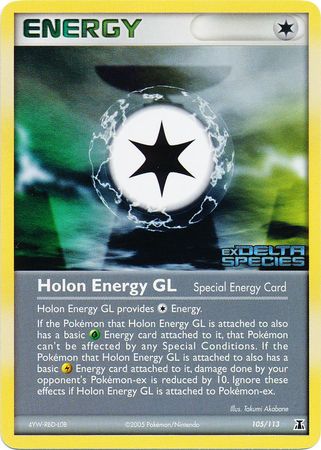 Holon Energy GL (105/113) (Stamped) [EX: Delta Species] | Exor Games Bridgewater