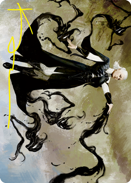 Shadewing Laureate Art Card (Gold-Stamped Signature) [Strixhaven: School of Mages Art Series] | Exor Games Bridgewater