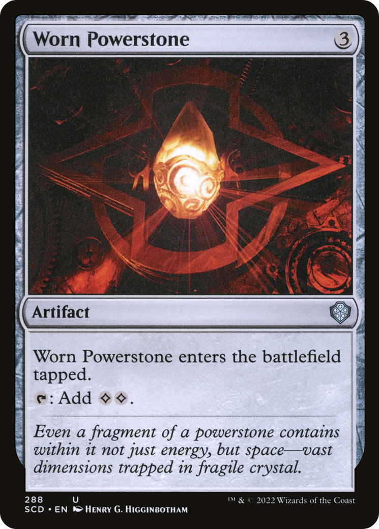 Worn Powerstone [Starter Commander Decks] | Exor Games Bridgewater