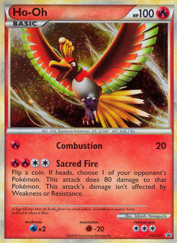 Ho-Oh (HGSS01) [HeartGold & SoulSilver: Black Star Promos] | Exor Games Bridgewater