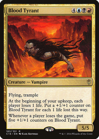 Blood Tyrant [Commander 2016] | Exor Games Bridgewater