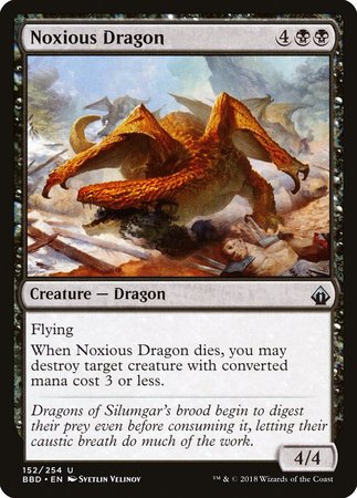 Noxious Dragon [Battlebond] | Exor Games Bridgewater