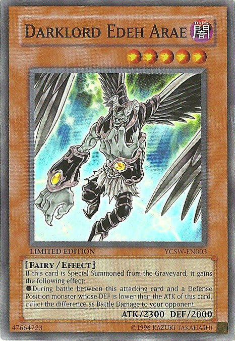 Darklord Edeh Arae [YCSW-EN003] Super Rare | Exor Games Bridgewater