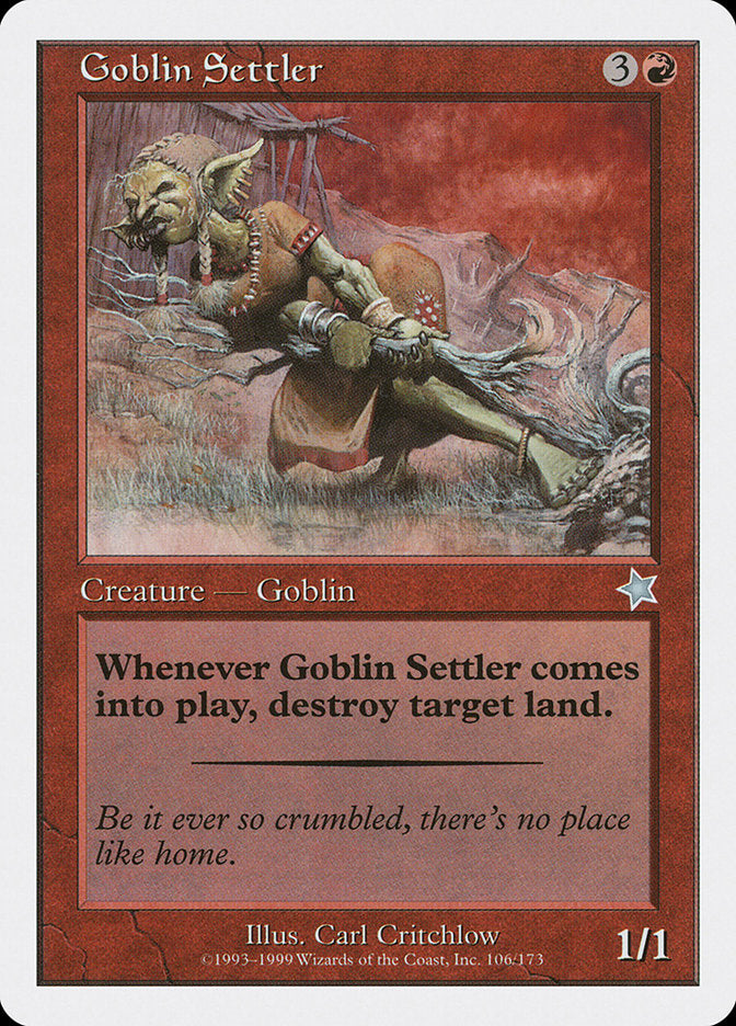 Goblin Settler [Starter 1999] | Exor Games Bridgewater