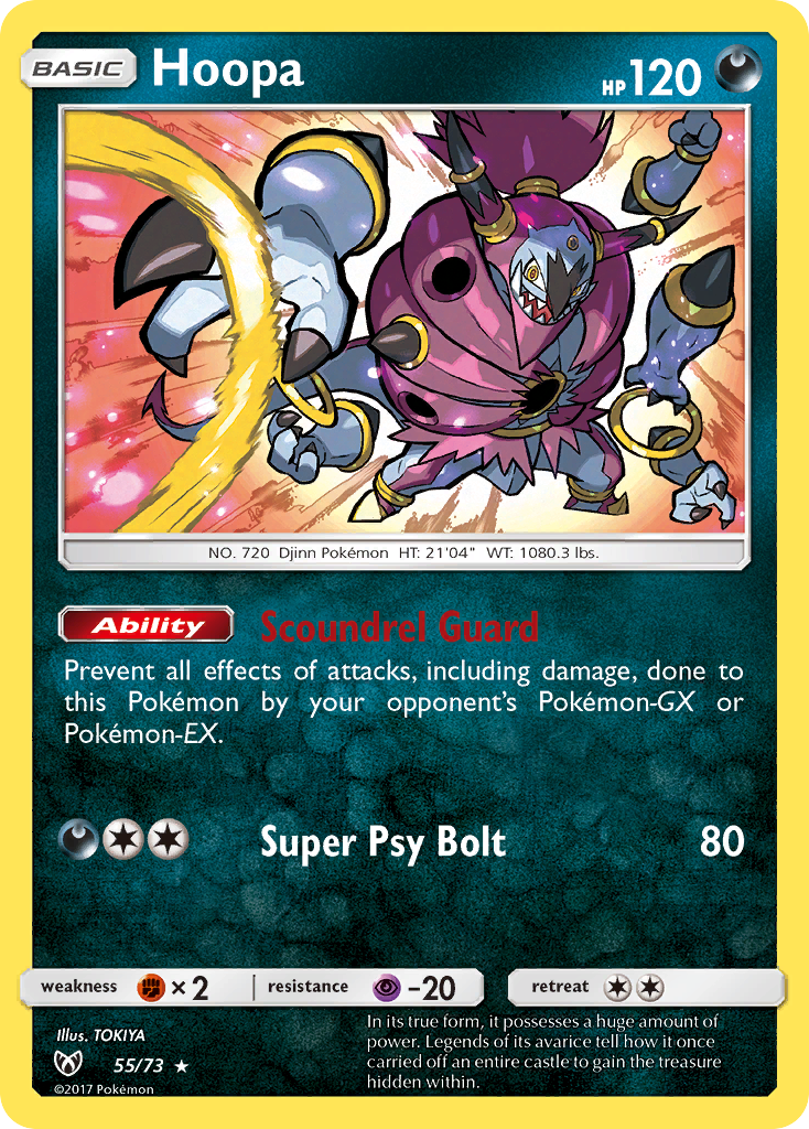 Hoopa (55/73) [Sun & Moon: Shining Legends] | Exor Games Bridgewater