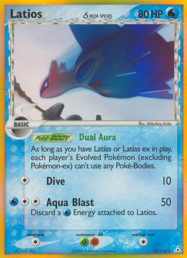 Latios (12/110) (Delta Species) [EX: Holon Phantoms] | Exor Games Bridgewater