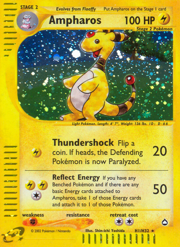 Ampharos (H1/H32) [Aquapolis] | Exor Games Bridgewater