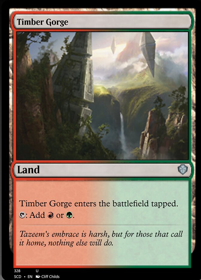 Timber Gorge [Starter Commander Decks] | Exor Games Bridgewater