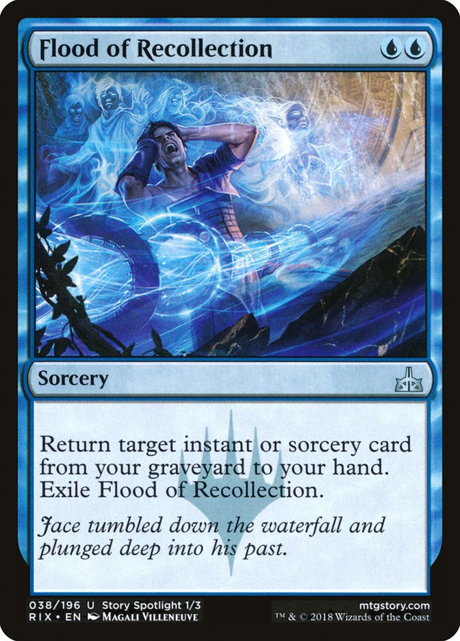Flood of Recollection [Rivals of Ixalan] | Exor Games Bridgewater