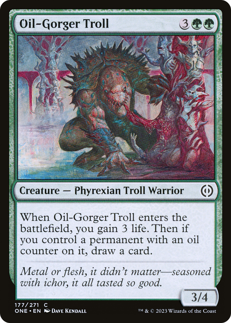 Oil-Gorger Troll [Phyrexia: All Will Be One] | Exor Games Bridgewater