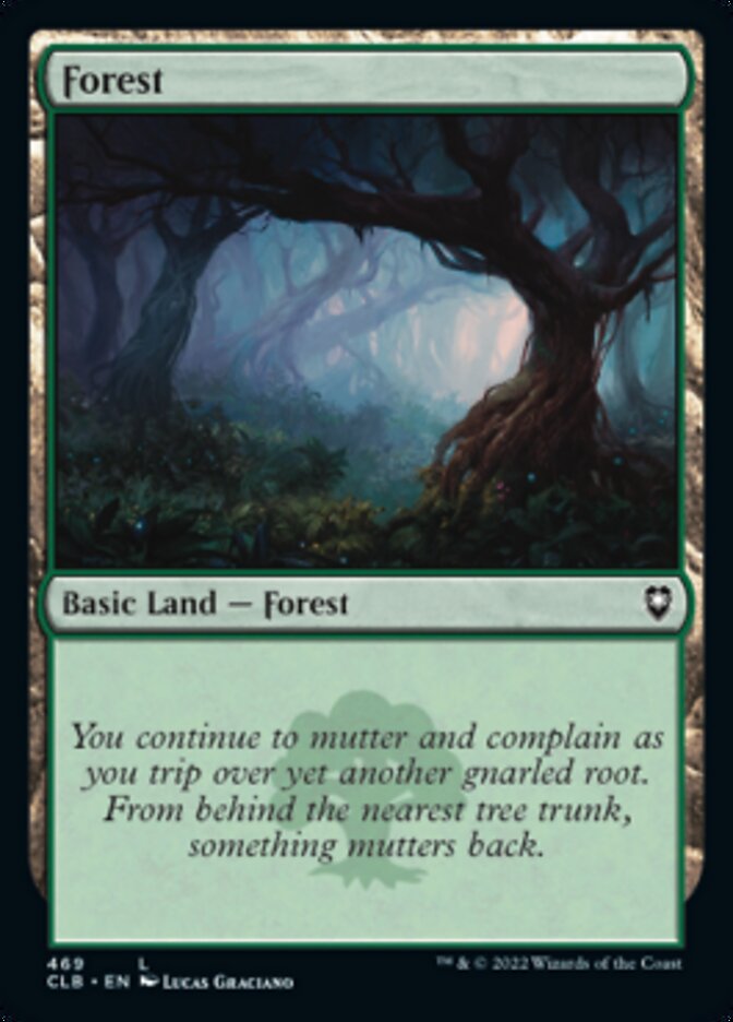 Forest (469) [Commander Legends: Battle for Baldur's Gate] | Exor Games Bridgewater