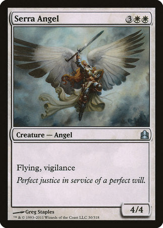 Serra Angel [Commander 2011] | Exor Games Bridgewater