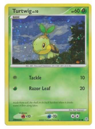 Turtwig (103/130) (Cosmos Holofoil) [Diamond & Pearl: Base Set] | Exor Games Bridgewater