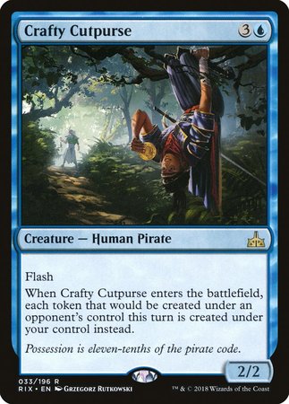 Crafty Cutpurse [Rivals of Ixalan] | Exor Games Bridgewater