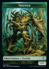 Treefolk // Spider Double-sided Token [Streets of New Capenna Commander Tokens] | Exor Games Bridgewater