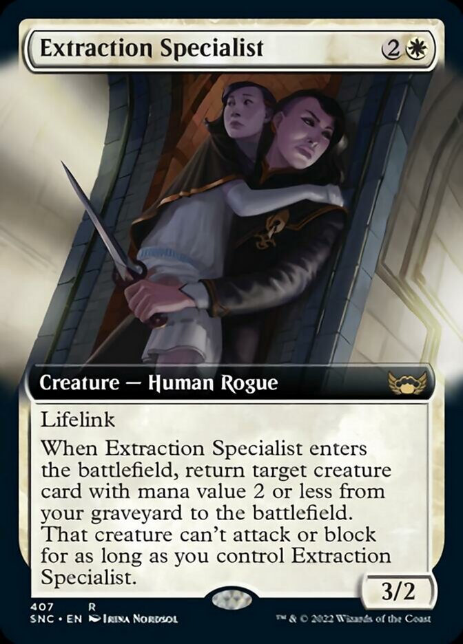 Extraction Specialist (Extended Art) [Streets of New Capenna] | Exor Games Bridgewater