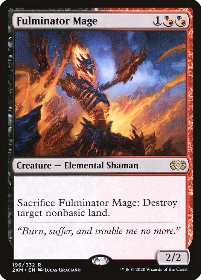 Fulminator Mage [Double Masters] | Exor Games Bridgewater