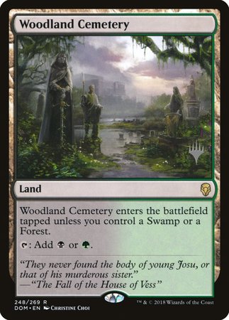 Woodland Cemetery [Dominaria Promos] | Exor Games Bridgewater