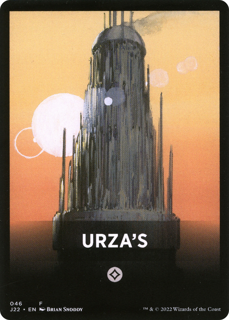 Urza's Theme Card [Jumpstart 2022 Front Cards] | Exor Games Bridgewater