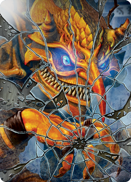 Reflection of Kiki-Jiki Art Card [Kamigawa: Neon Dynasty Art Series] | Exor Games Bridgewater