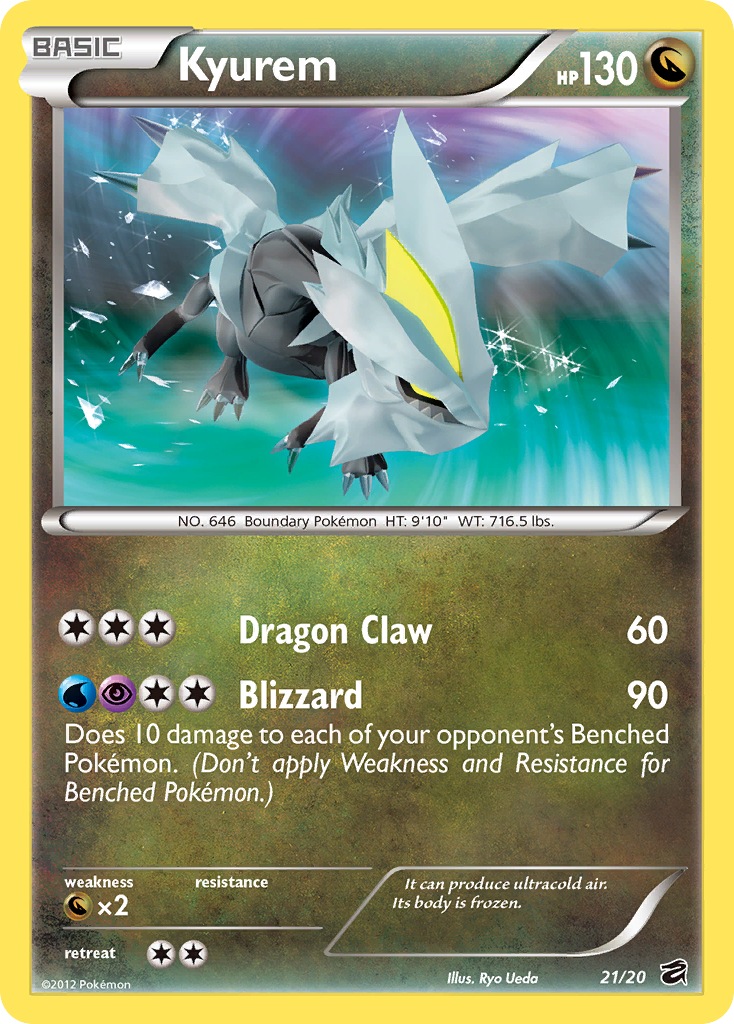 Kyurem (21/20) [Black & White: Dragon Vault] | Exor Games Bridgewater