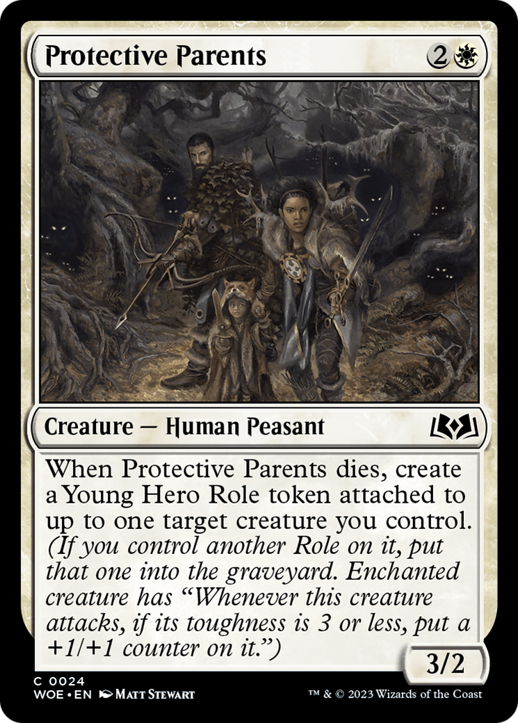 Protective Parents [Wilds of Eldraine] | Exor Games Bridgewater