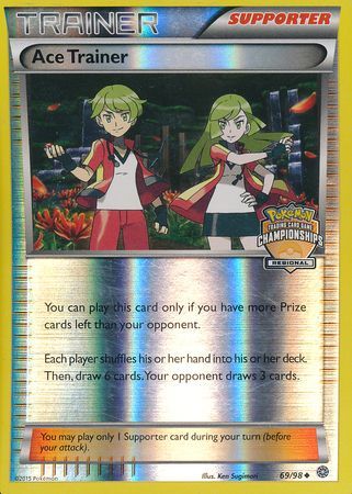 Ace Trainer (69/98) (Regional Championship Promo) [XY: Ancient Origins] | Exor Games Bridgewater