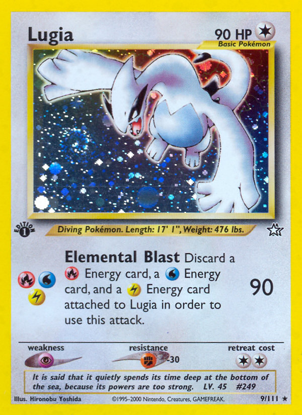 Lugia (9/111) [Neo Genesis 1st Edition] | Exor Games Bridgewater