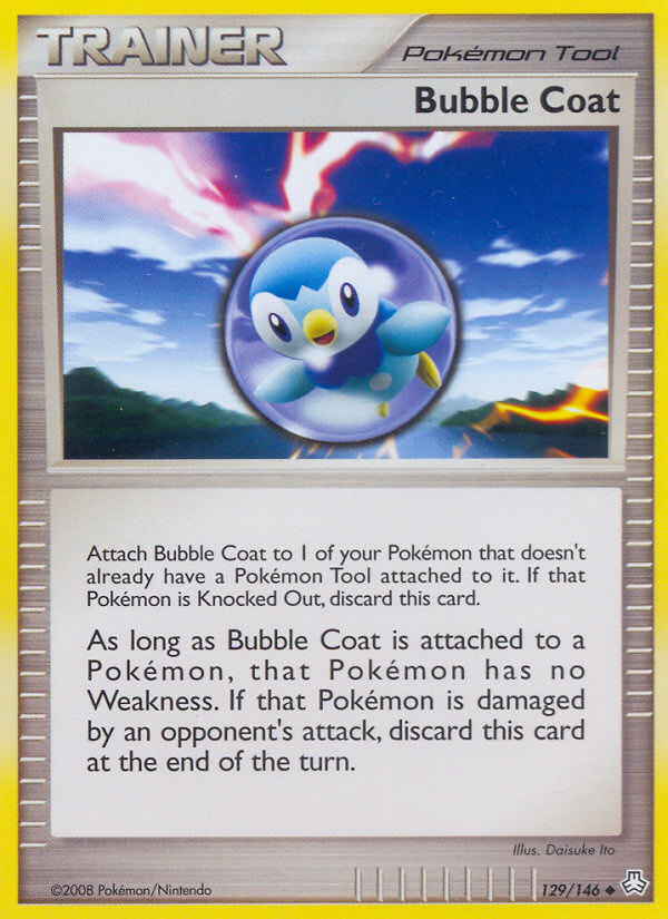 Bubble Coat (129/146) [Diamond & Pearl: Legends Awakened] | Exor Games Bridgewater